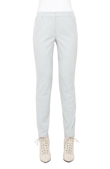 Women's Akris Stretch Cotton Seersucker Pants