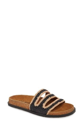 Women's Free People Crete Slide Sandal Us / 36eu - Black