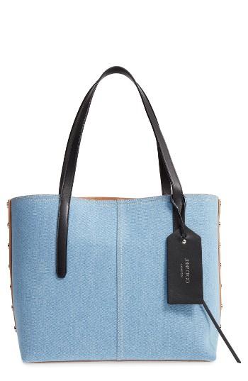 Jimmy Choo Twist East West Denim Tote -
