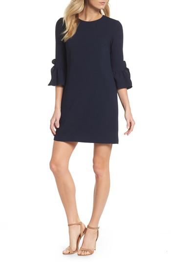 Women's Maggy London Crepe Shift Dress - Blue