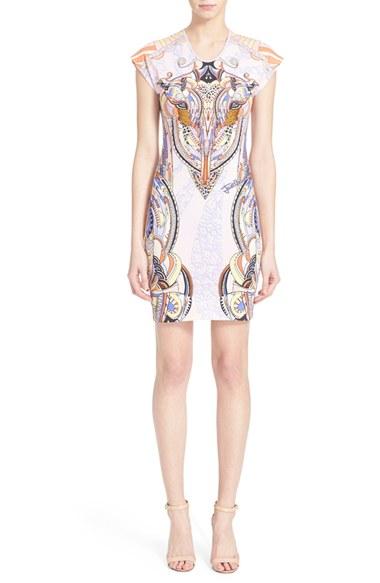 Women's Just Cavalli Print Jersey Body-con Dress