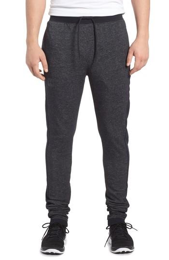 Men's Under Armour Sportstyle Fitted Fleece Leggings, Size - Black