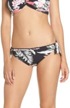 Women's Tommy Bahama Ginger Reversible Tie Bikini Bottoms - Black