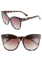 Women's Chelsea28 Bossa Nova 57mm Cat Eye Sunglasses - Tort- Gold