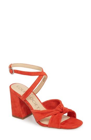 Women's Sole Society Joanan Sandal M - Pink