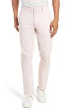Men's Bonobos Tailored Fit Washed Stretch Cotton Chinos X 34 - Pink