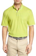 Men's Bobby Jones Liquid Cotton Stretch Jersey Golf Polo, Size - Green