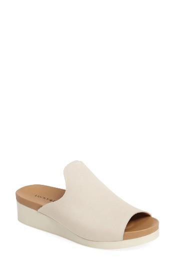 Women's Lucky Brand Finela Slide Sandal M - White
