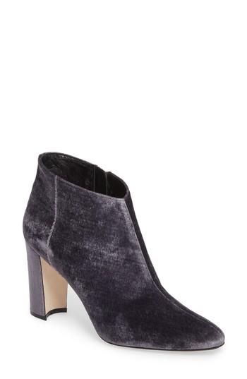 Women's Manolo Blahnik 'brusta' Bootie Us / 37eu - Grey
