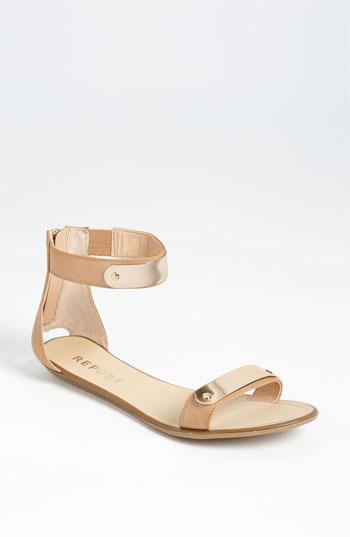 Report Metal Bar Sandal Nude