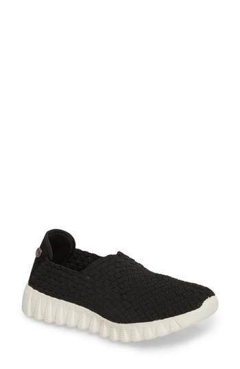 Women's Bernie Mev. Woven Slip-on Sneaker Us / 35eu - Black