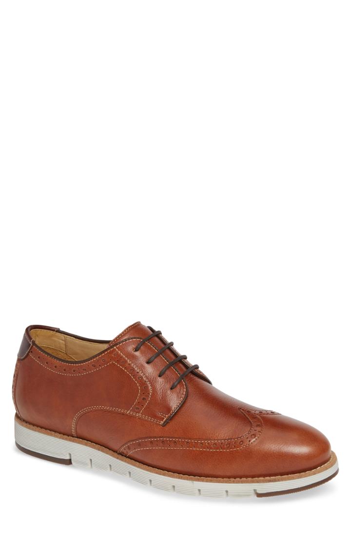 Men's J & M 1850 Martell Wingtip M - Brown