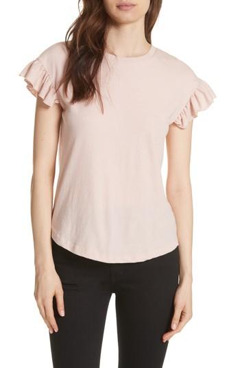 Women's Kate Spade New York Ruffle Sleeve Tee - Pink