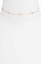 Women's Argento Vivo Mirror Station Choker Necklace