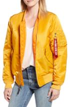 Women's Alpha Industries Ma-1 W Bomber Jacket - Yellow