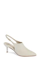 Women's Amalfi By Rangoni Patrizio Slingback Pump .5 M - Ivory