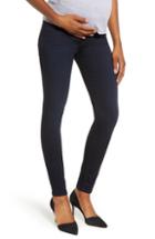 Women's 7 For All Mankind B(air) High Waist Ankle Skinny Maternity Jeans - Blue