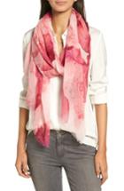 Women's Nordstrom Oblong Scarf, Size - Pink