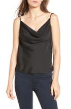 Women's 1.state Cowl Neck Camisole, Size - Black