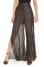 Women's Show Me Your Mumu Cosmic Dot Gold Pants - Black