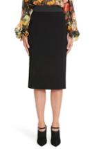 Women's Dolce & Gabbana Stretch Wool Pencil Skirt Us / 38 It - Black