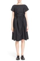 Women's Tricot Comme Des Garcons Ruffle Trim Twill Dress