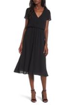 Women's Wayf Blouson Midi Dress, Size - Black