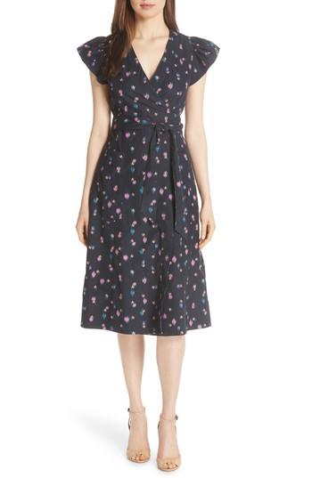 Women's Rebecca Taylor Farren Wrap Dress - Blue