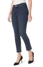 Women's Nydj Sheri Embroidered Ankle Skinny Jeans - Blue