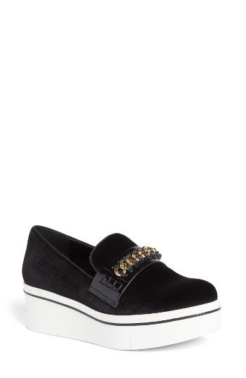 Women's Stella Mccartney Binx Flatform Sneaker Us / 35eu - Black
