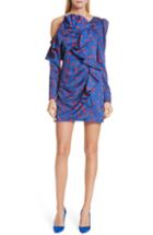 Women's Topshop Velvet Midi Dress Us (fits Like 0-2) - Pink