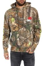Men's Wu Wear Shaolin Tree Print Hoodie - Green
