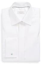 Men's Eton Contemporary Fit French Cuff Tuxedo Shirt .5 - White
