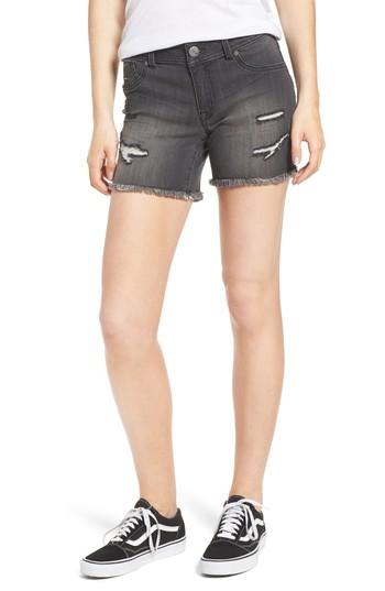 Women's 1822 Denim Decon Distressed Denim Shorts - Blue