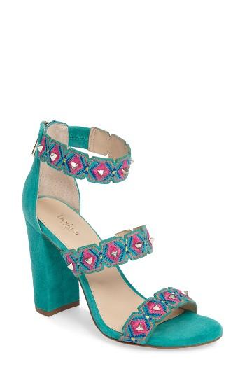 Women's Botkier Gigi Embellished Sandal .5 M - Blue