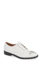 Women's Linea Paolo Matteo Studded Derby M - White