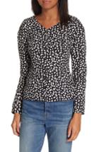 Women's La Vie Rebecca Taylor Animal Print Top