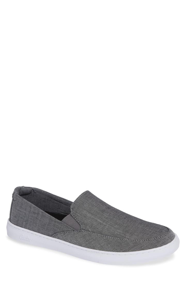Men's Cuater By Travis Mathew Tracers Slip-on Sneaker M - Grey