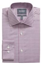 Men's Bonobos Bahen Slim Fit Check Dress Shirt .5 33 - Pink