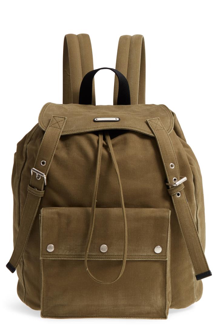 Men's Saint Laurent Noe Flap Backpack -
