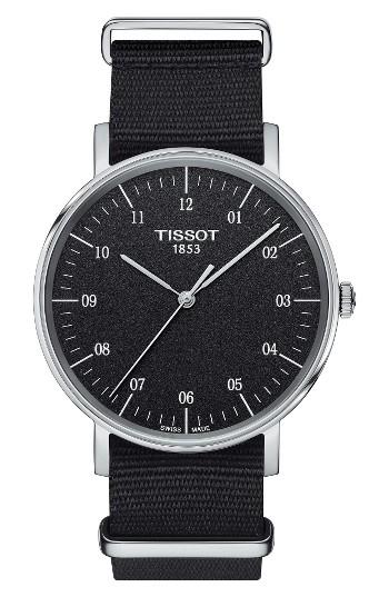 Men's Tissot Everytime Nato Strap Watch, 38mm