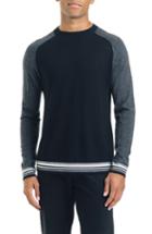 Men's Good Man Brand Mix Modern Slim Fit Wool Sweater - Black