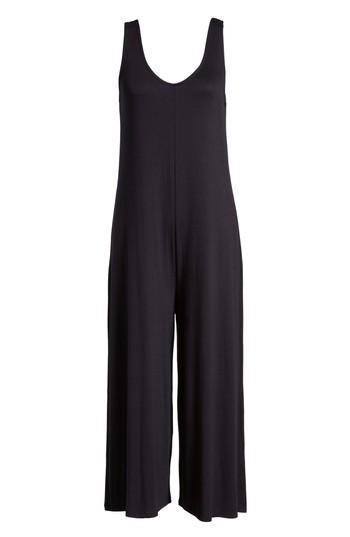 Women's Hinge Wide Leg Jumpsuit, Size - Black