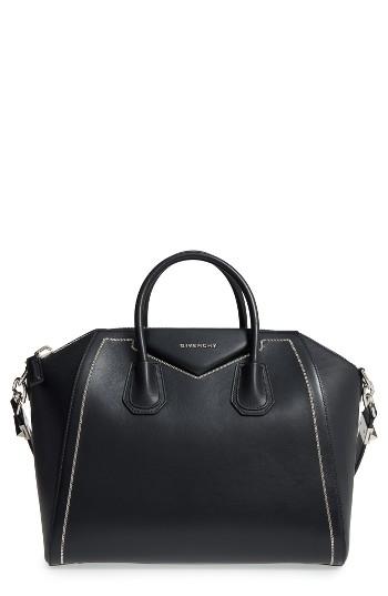 Givenchy Medium Antigona Leather Satchel -