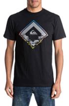 Men's Quiksilver Glitchy Graphic T-shirt - Black