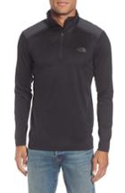 Men's The North Face 'kilowatt' Quarter Zip Training Pullover, Size - Black