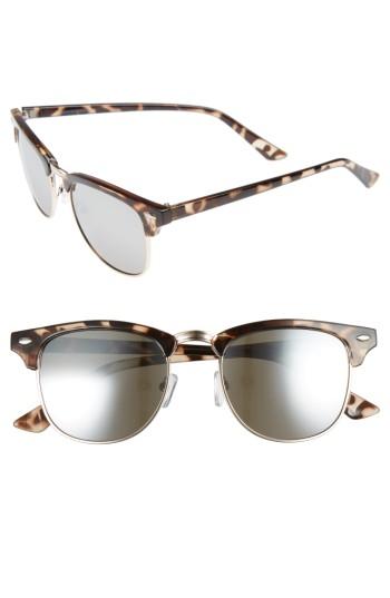 Men's 1901 Carson 50mm Sunglasses - Tortoise/ Silver
