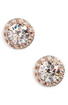 Women's Nordstrom Pave Round Stud Earrings