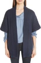 Women's Zero + Maria Cornejo Cashmere & Merino Wool Cardigan - Blue