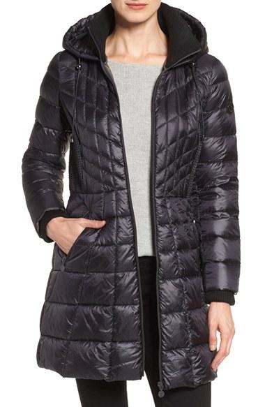 Women's Bernardo Down & Primaloft Coat - Blue